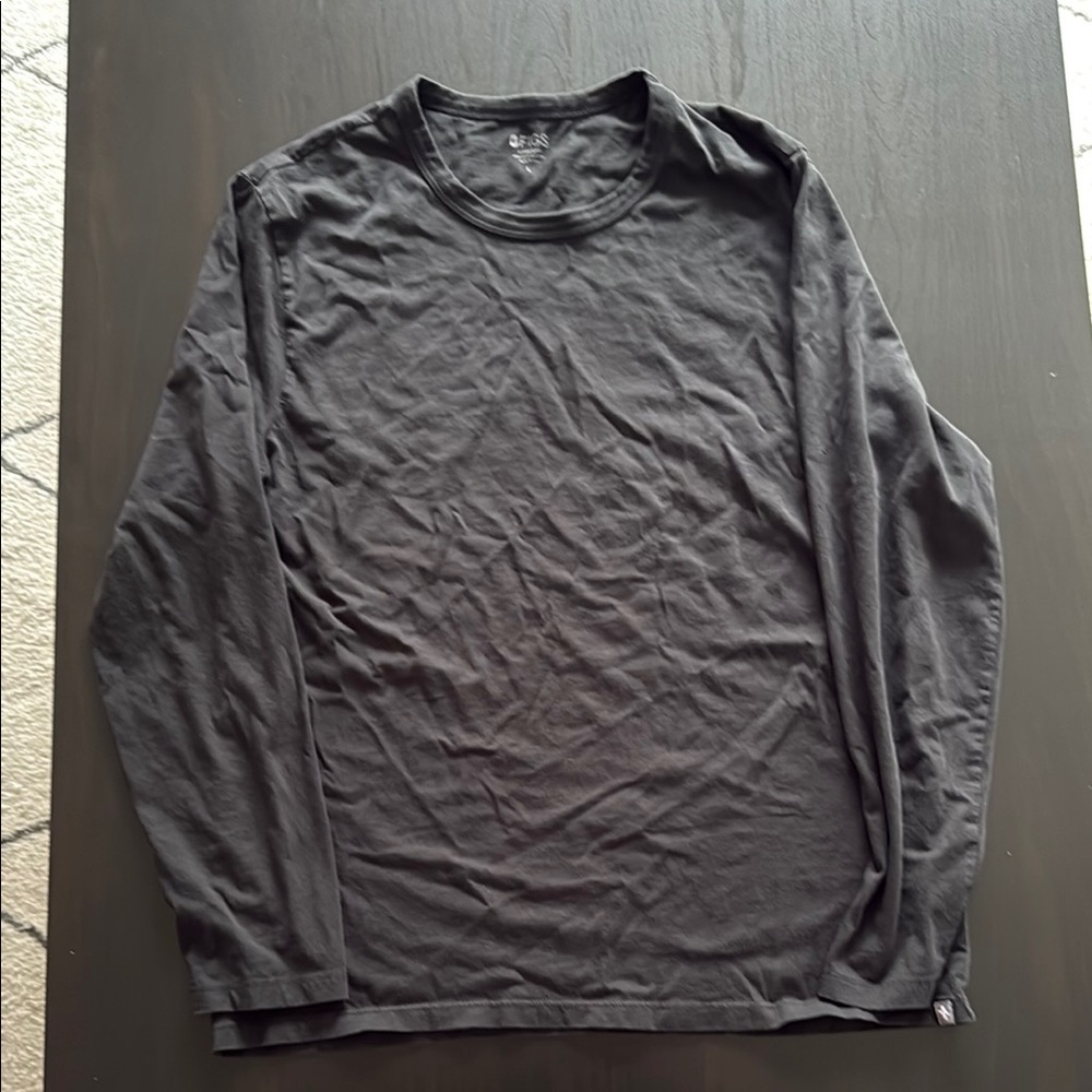Men's Black Long Sleeve Shirt